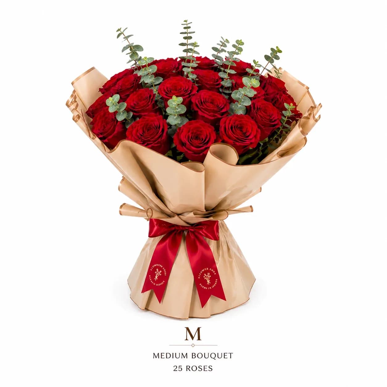 Passion — Roses by Blooms In Ribbon